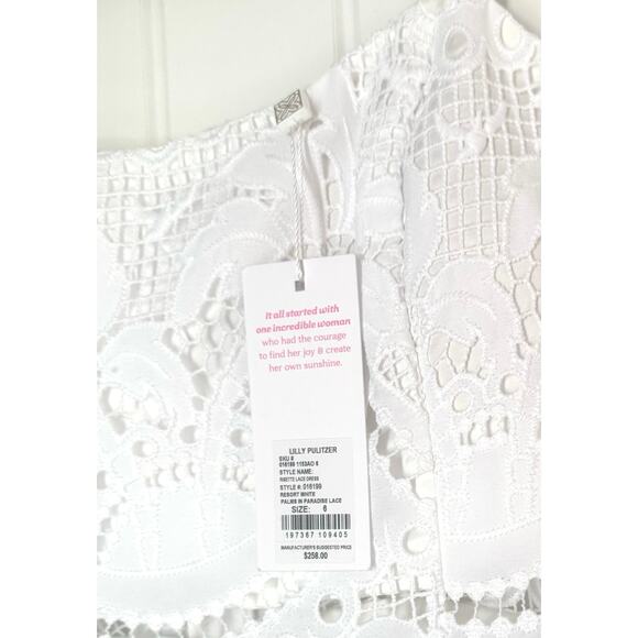 Lily Pulitzer‎ Risette Lace Dress, size 6 - Picture 6 of 6